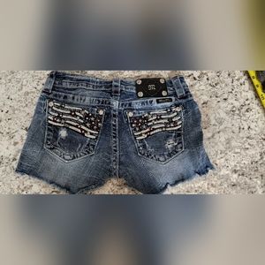 Miss Me Distressed Shorts 27